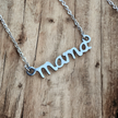 Stainless Steel Mama Necklace