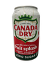 Canada Dry Fruit Splash Cherry Ginger Ale sans sucre 12OZ