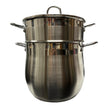 TAYEB Couscoussier Pot Stainless Steel Steamer 6L