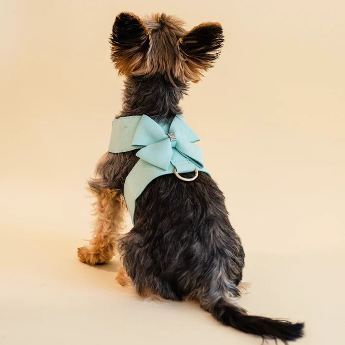 Pink Rhinestone Dog Harness & Leash Set