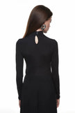 Turtleneck Bodysuit - Black