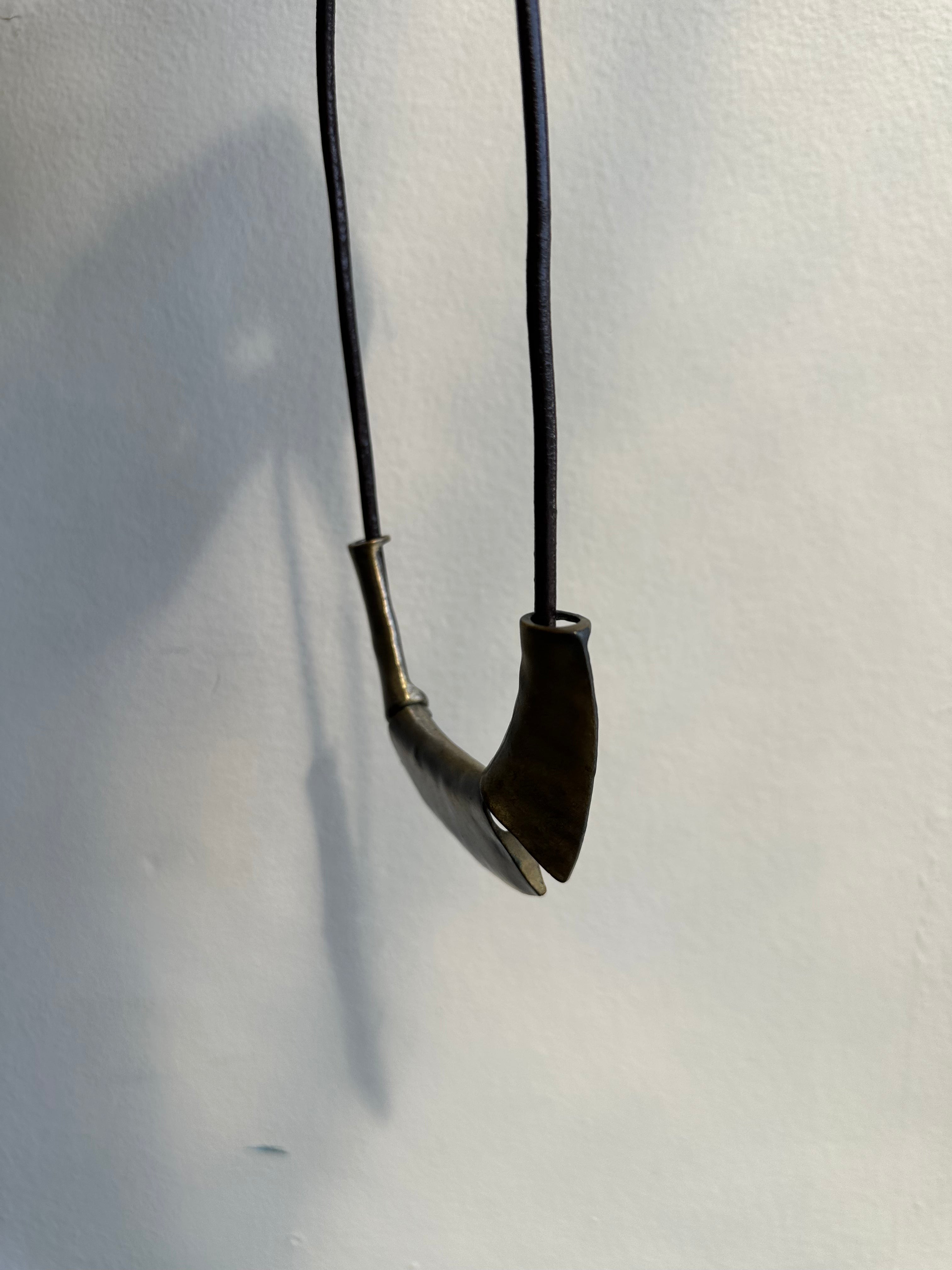 Vintage Bronze Inspired Collar Bold Necklace