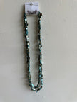 Vintage Mother of Pear Extra Long Beaded Necklace