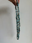 Vintage Mother of Pear Extra Long Beaded Necklace