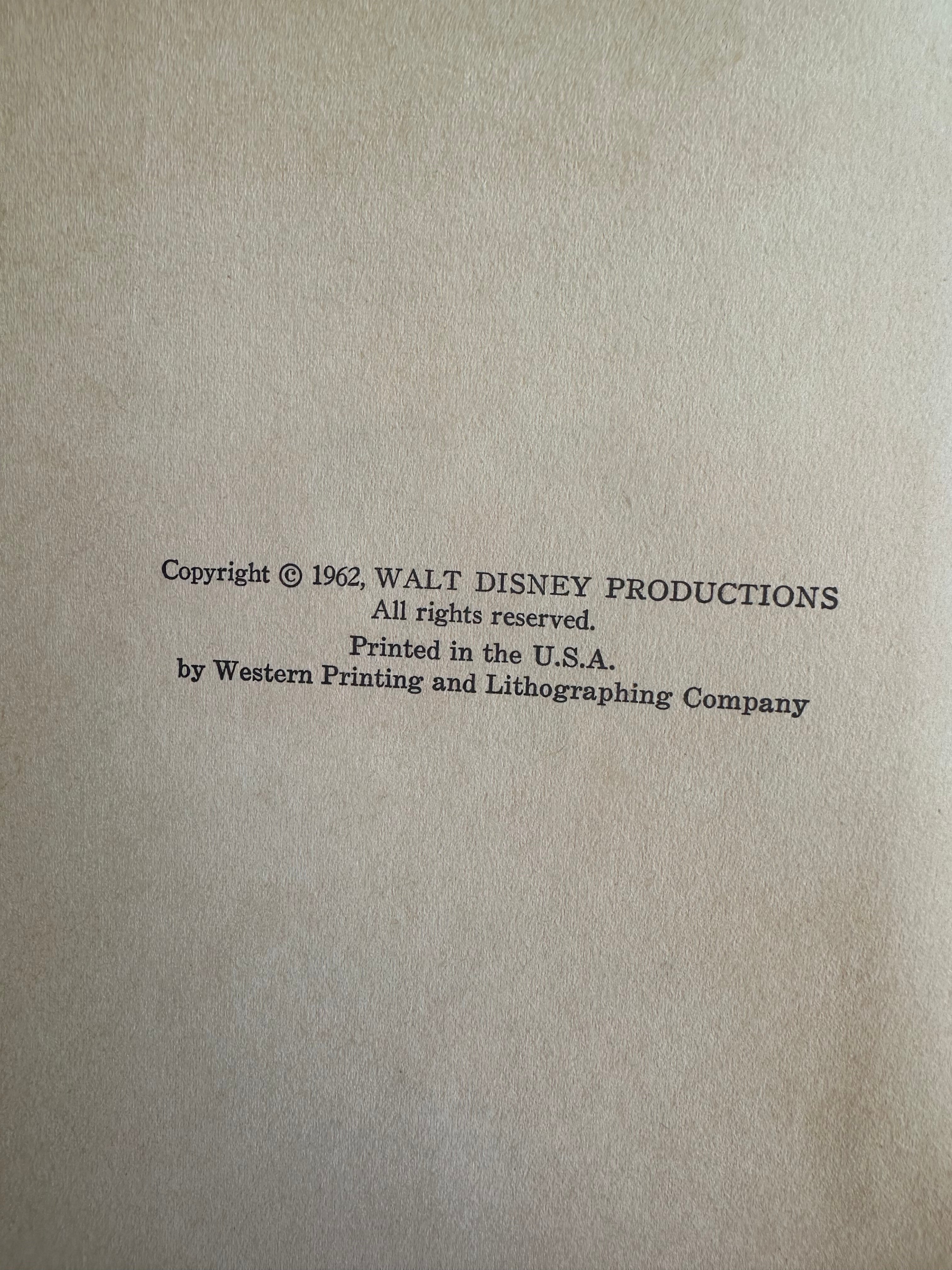 Vintage 1962 Disney’s The Prince and the Pauper Book