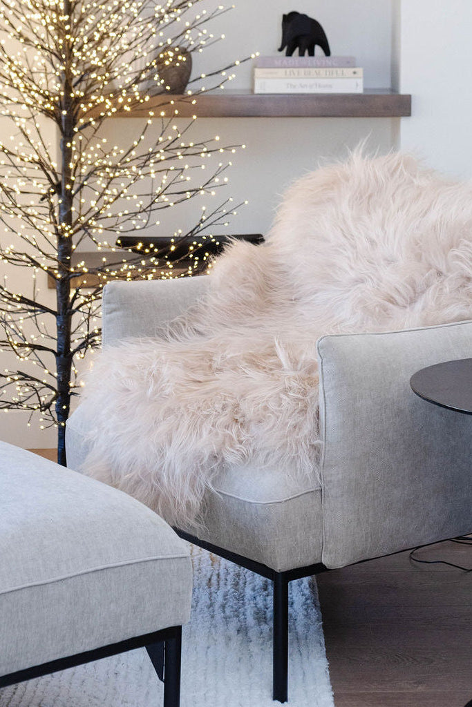 Nude Icelandic Sheepskin