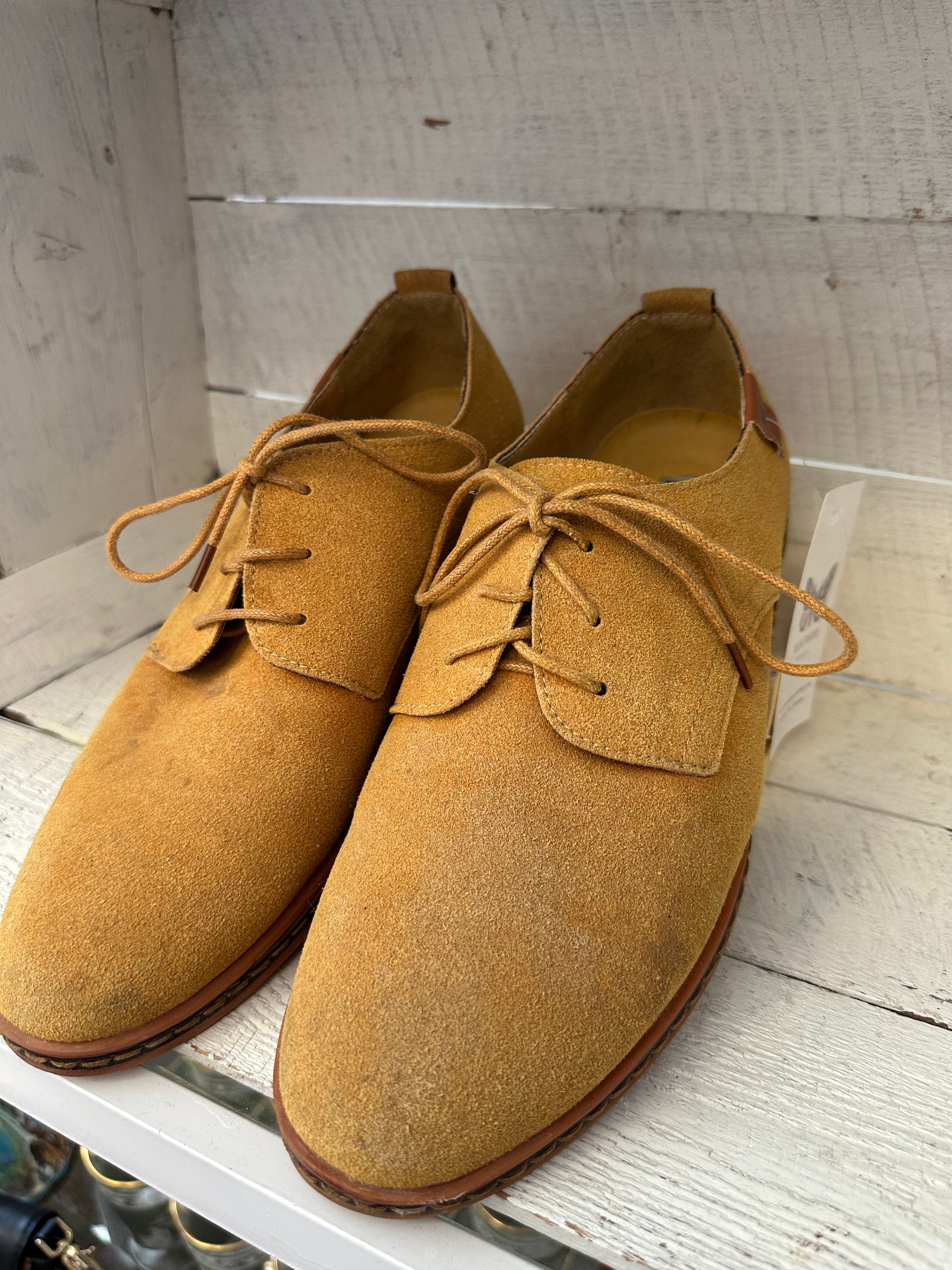 Ligaplo Italian Suede Oxford Loafers | Size Women’s 9