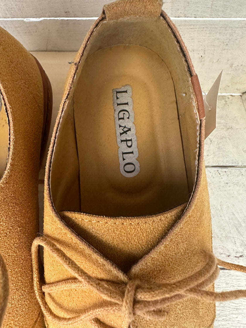 Ligaplo Italian Suede Oxford Loafers | Size Women’s 9