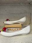 Vintage Betsyville Betsy Johnson Rainbow Kitten Heel Flats | Size Women’s 8