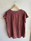 Wildflower Flutter Sleeve Blouse | Woodmere | Size Large