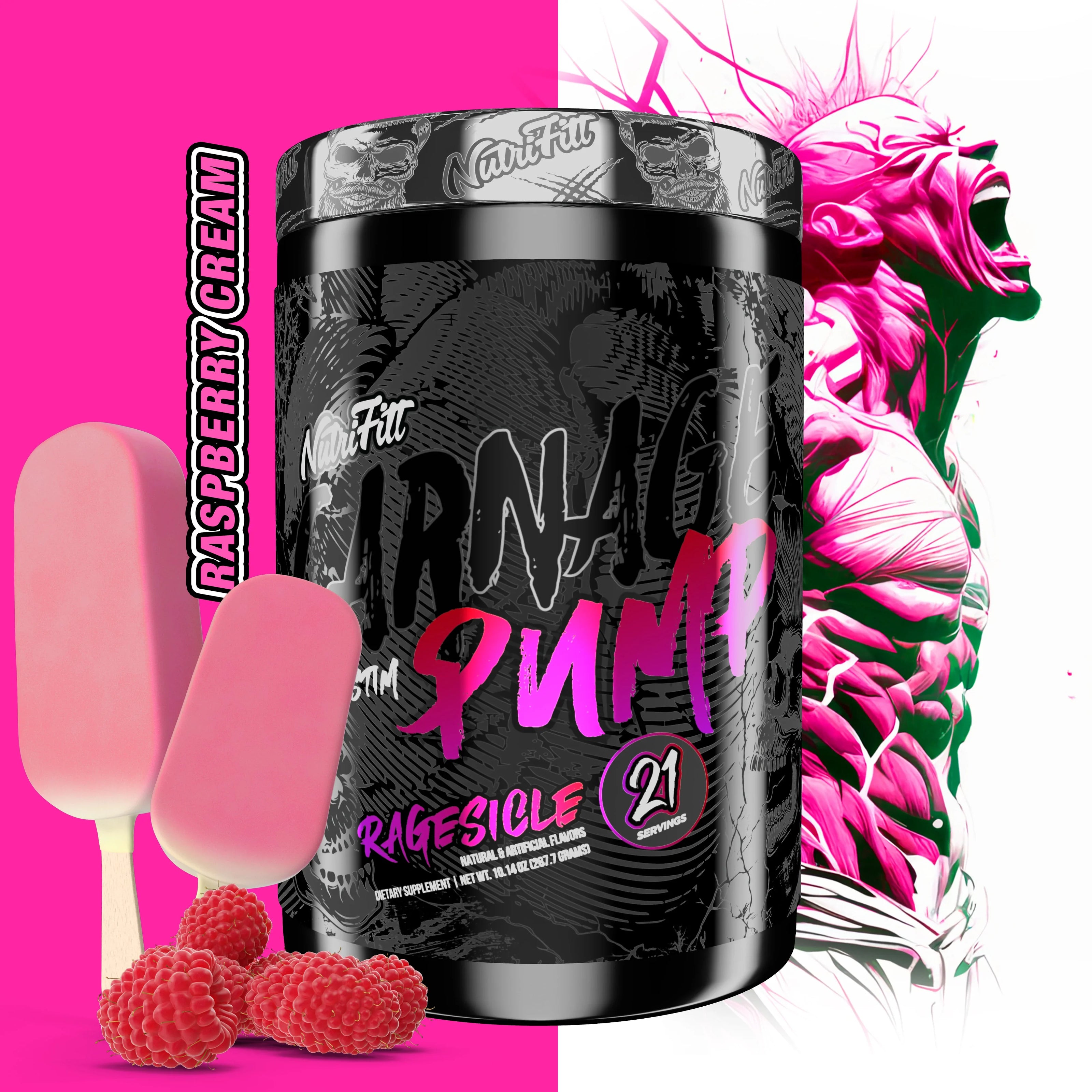 Nutrifitt Carnage Non Stim Pump Pre-Workout
