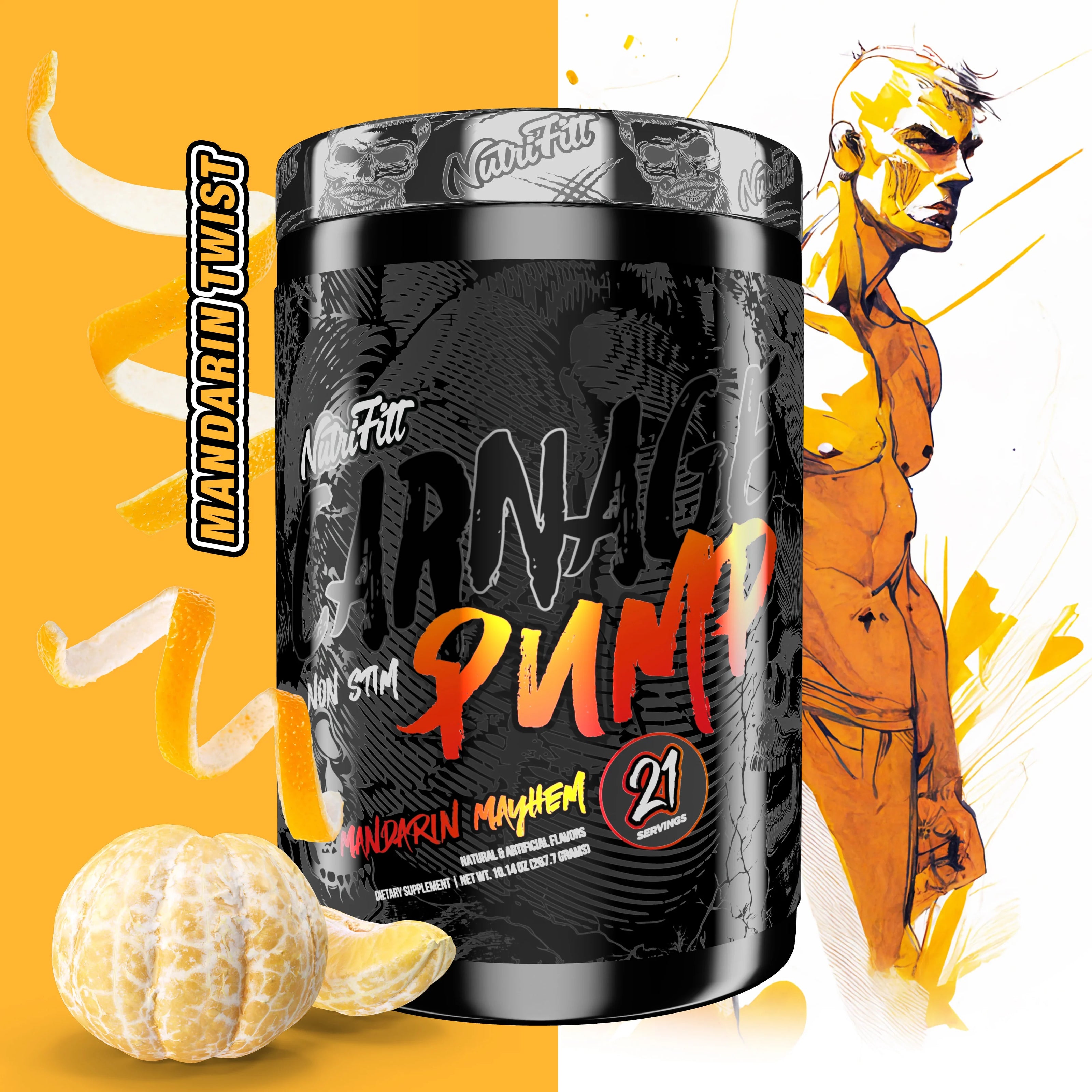 Nutrifitt Carnage Non Stim Pump Pre-Workout