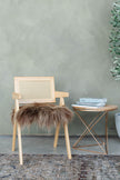 Brown Icelandic Sheepskin Chair Pad