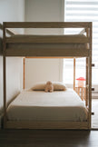 Organic Cotton Muslin Twin Sheet Set – 3 Pieces - Ivory