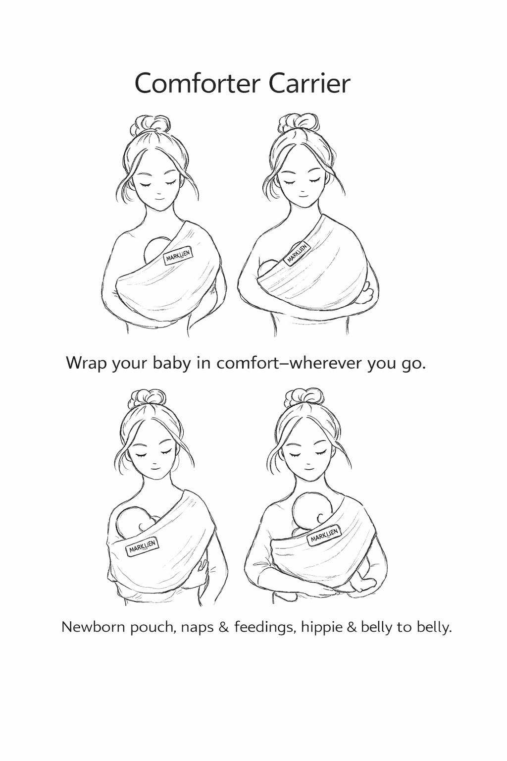 Bébé Comforter Carrier Cocoa
