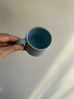 Earth to Ember | Handmade Speckled Stone Mug | Robin’s Egg