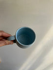 Earth to Ember | Handmade Speckled Stone Mug | Robin’s Egg