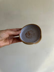 Earth to Ember | Handmade Speckled Stone Garlic Grater Dish | Purple