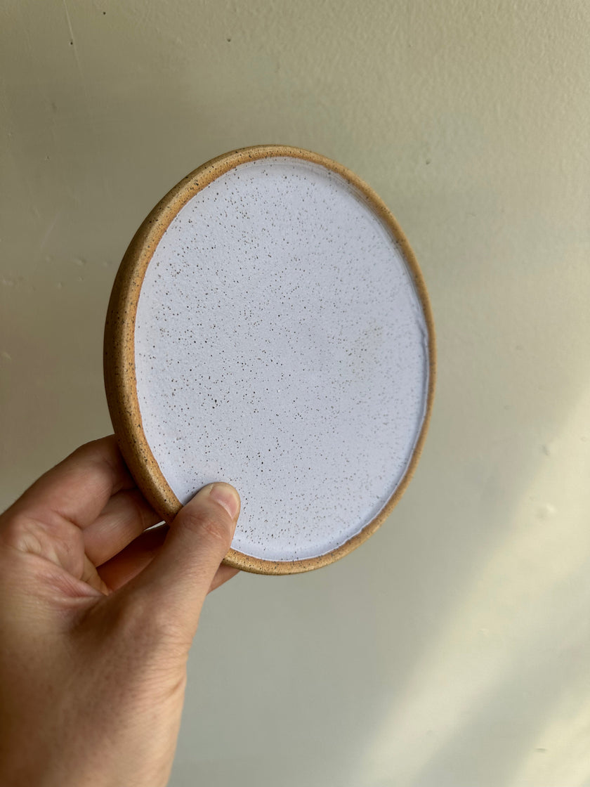 Earth to Ember | Speckled Ceramic Plate/Catch All | Purple