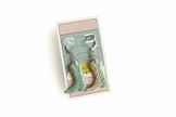 Earth to Ember | Handmade Ceramic Cowboy Boot Earrings | Teal