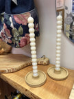 Earth to Ember | Sandstone Minimalist Handmade Ceramic Candle Holder