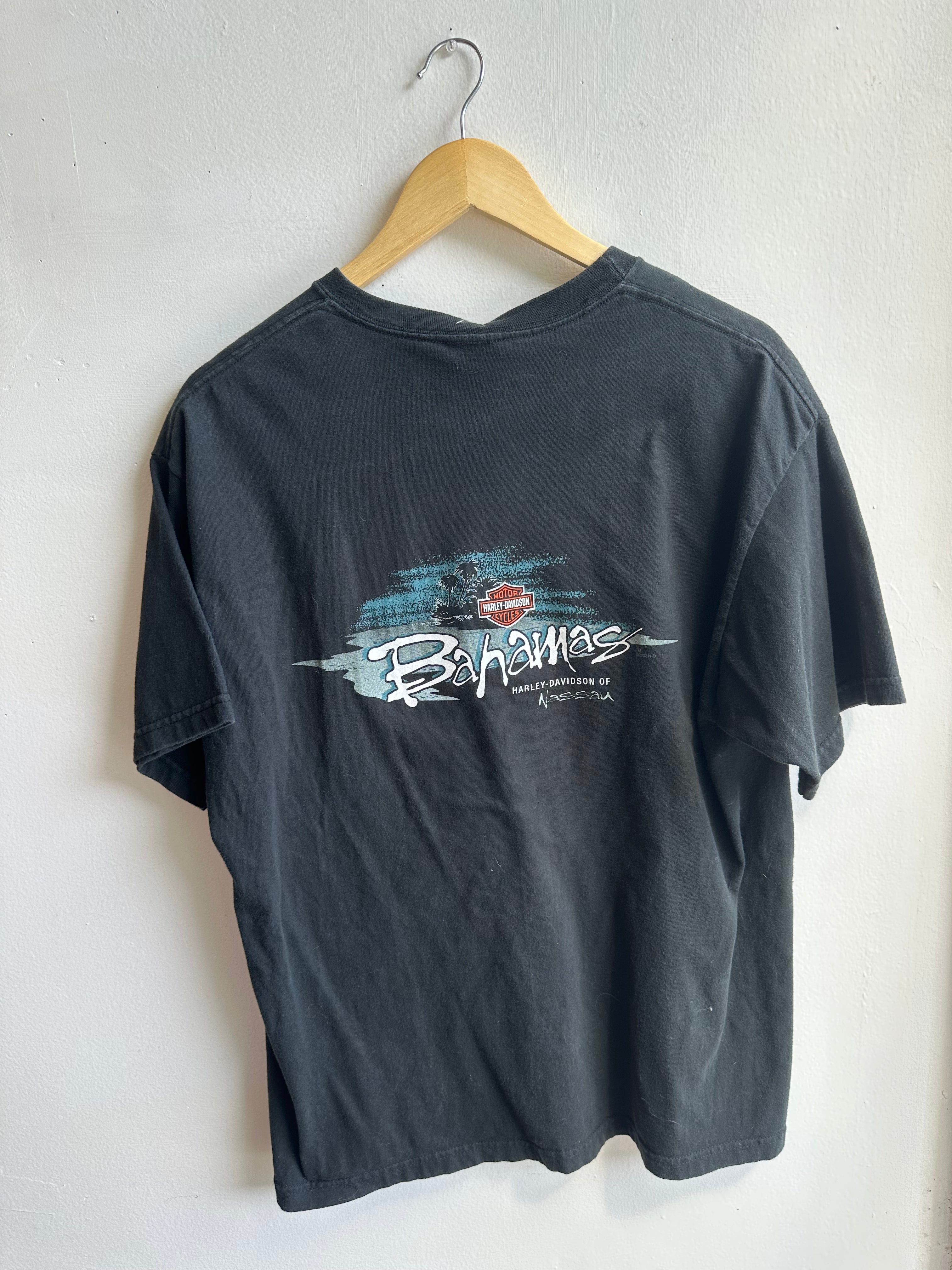 Vintage Harley-Davidson Tee – Bahamas Dream Ride | Bahamas | Size Large