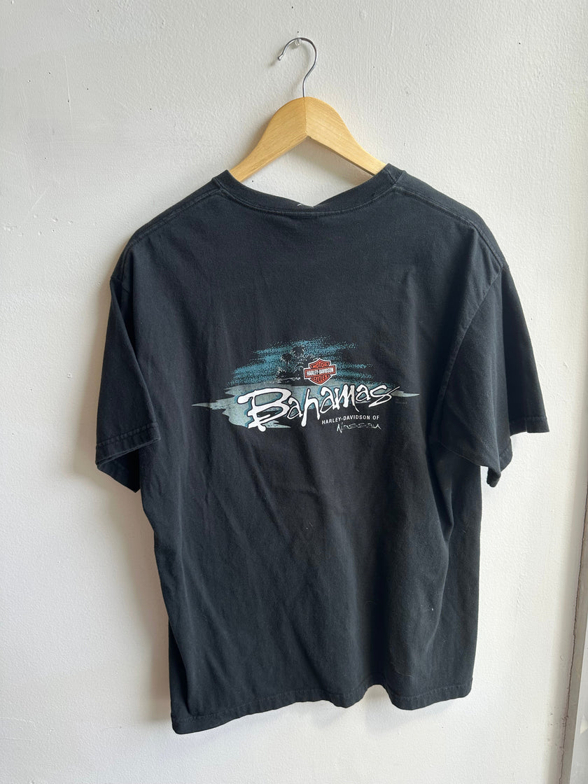 Vintage Harley-Davidson Tee – Bahamas Dream Ride | Bahamas | Size Large