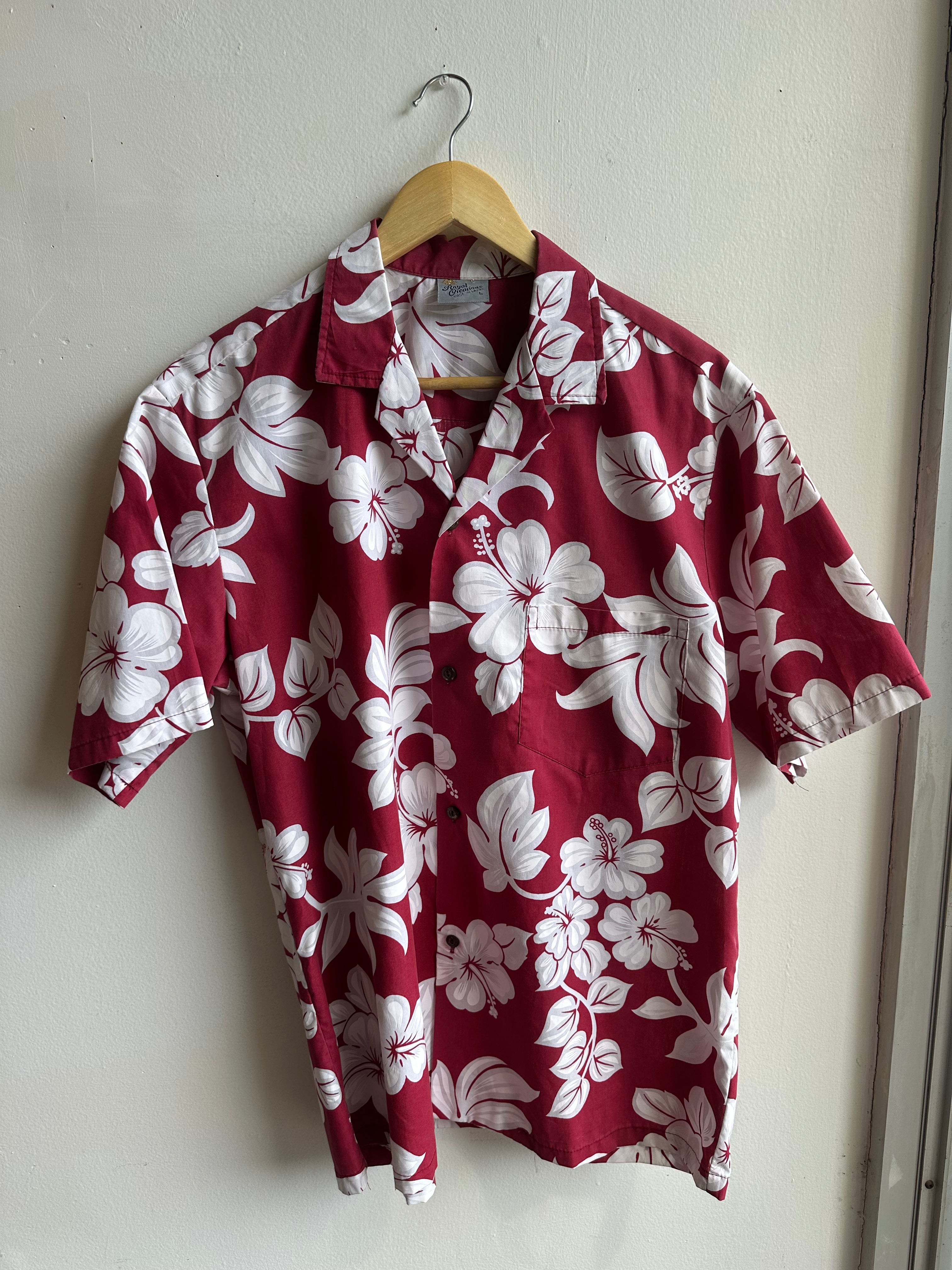 Vintage Royal Creations Aloha Shirt – Made in Hawaii | Size Large