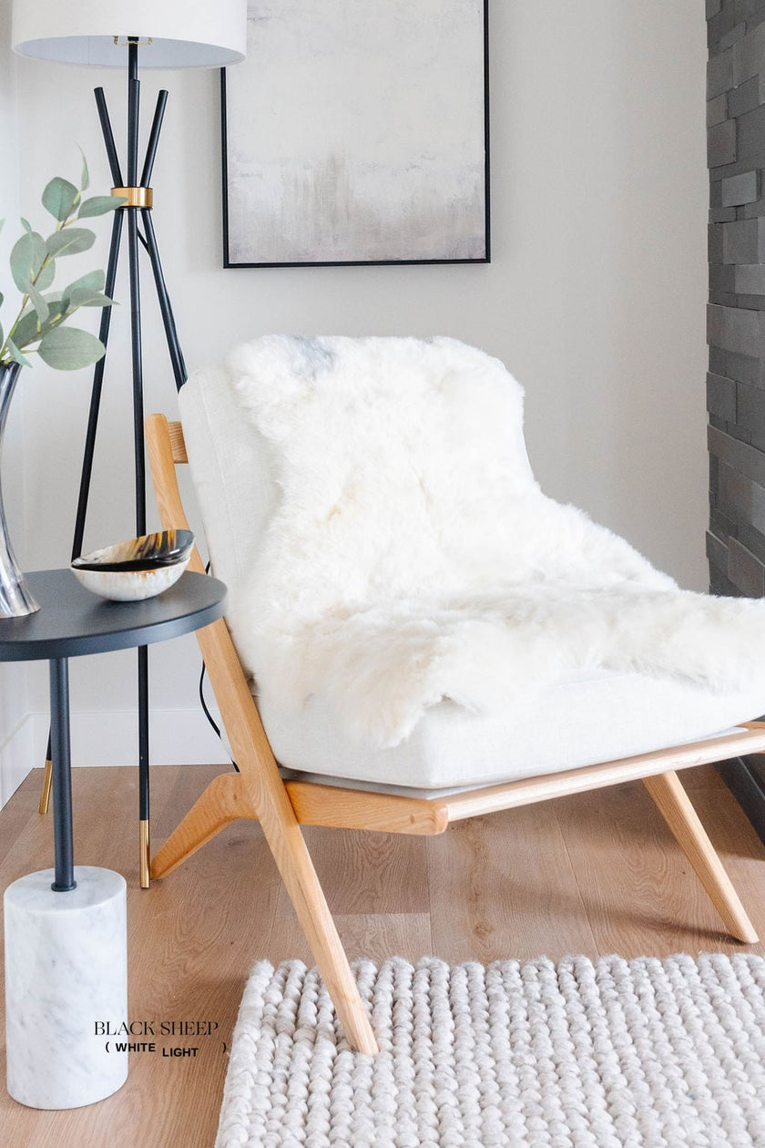Shorn Grey Spotted Icelandic Sheepskin | Random