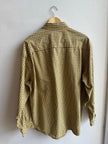 Vintage Eddie Bauer Button-Down – Mustard Grid Plaid | Size Large