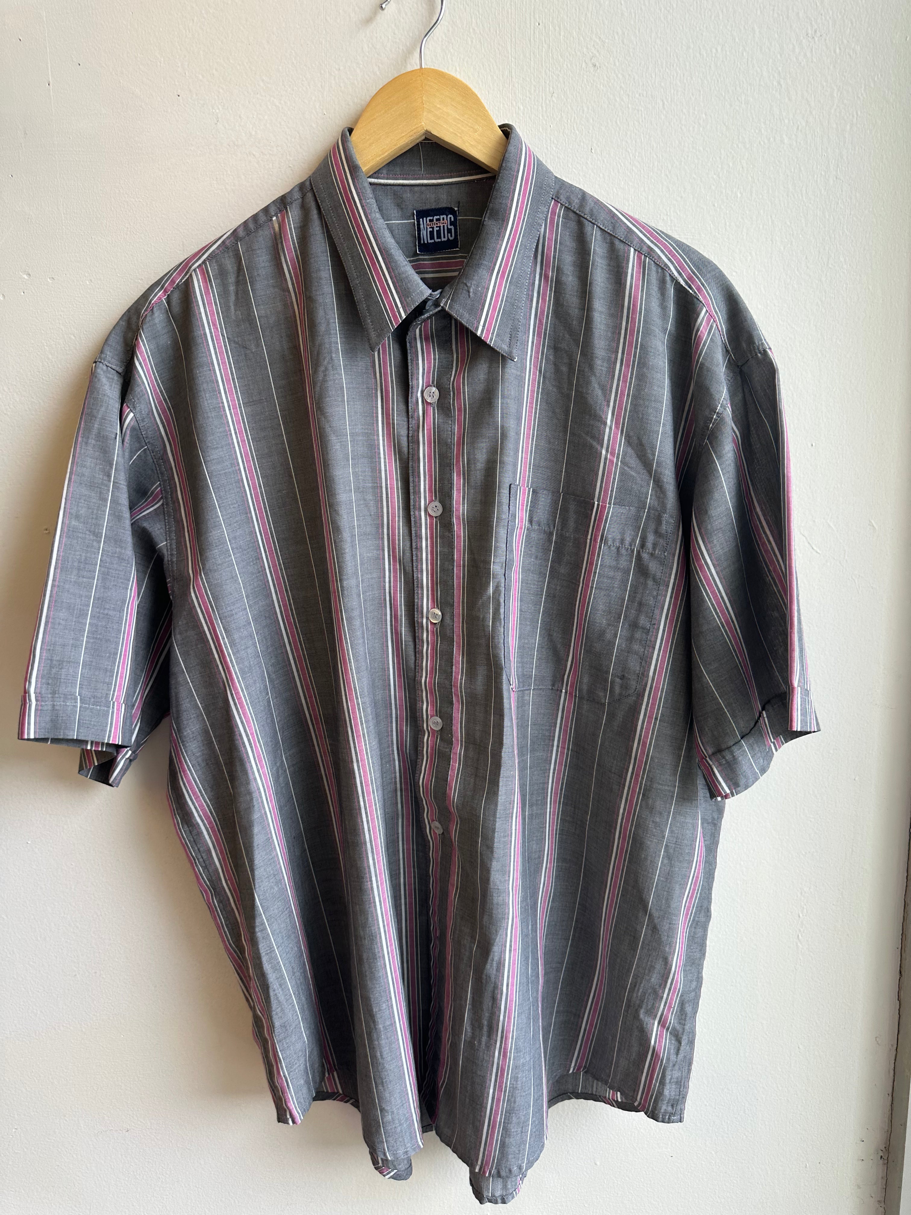 Vintage Stripe Button-Up by Needs | Size Large