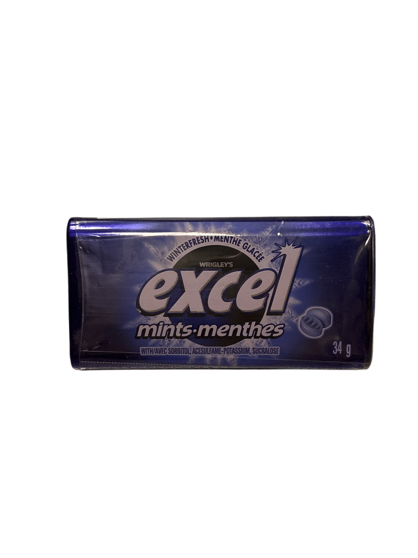 Excel Mints Winterfresh 34G - Canadian Edition