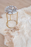 Brown Melange Sheepskin Rug