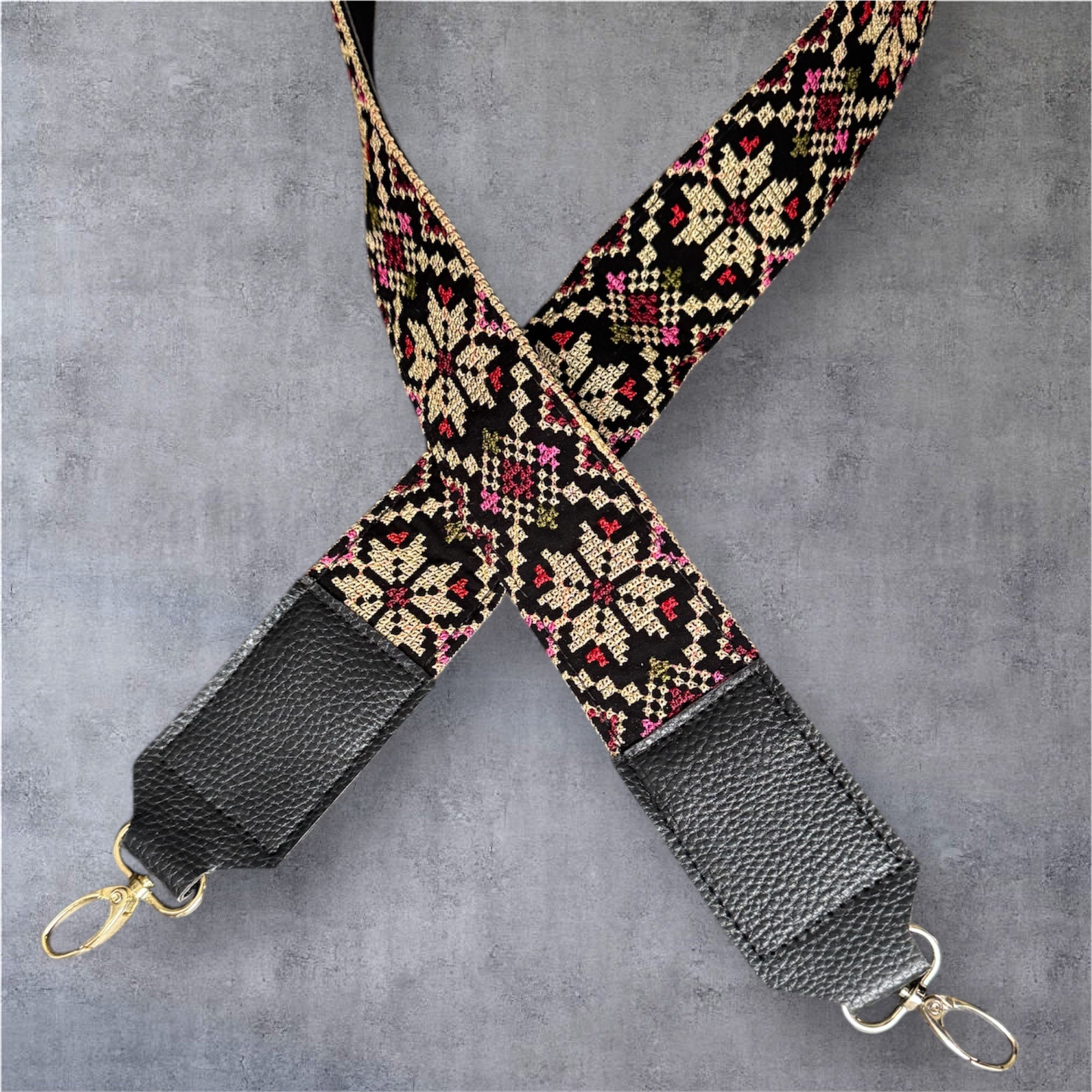 Tatreez Strap | Multipurpose Strap – Palestinian Embroidery Pattern