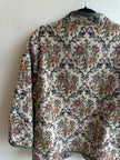 Handmade Vintage Garden Tapestry Jacket by Shella – Size XL