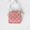 Tatreez Shoulder Pouch - 3 Zipper Compartments | Made by Palestinian Artisans
