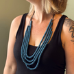 Multi Strand Bead Necklace