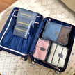 6-Piece Travel Organizer Set — Packing Cubes & Pouches for Luggage