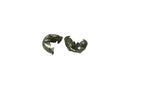 Lehigh Heavy Duty Coated Steel Cord Hooks with Steel Crimp Ring 1/4
