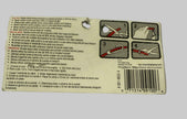 Lehigh Heavy Duty Coated Steel Cord Hooks with Steel Crimp Ring 1/4