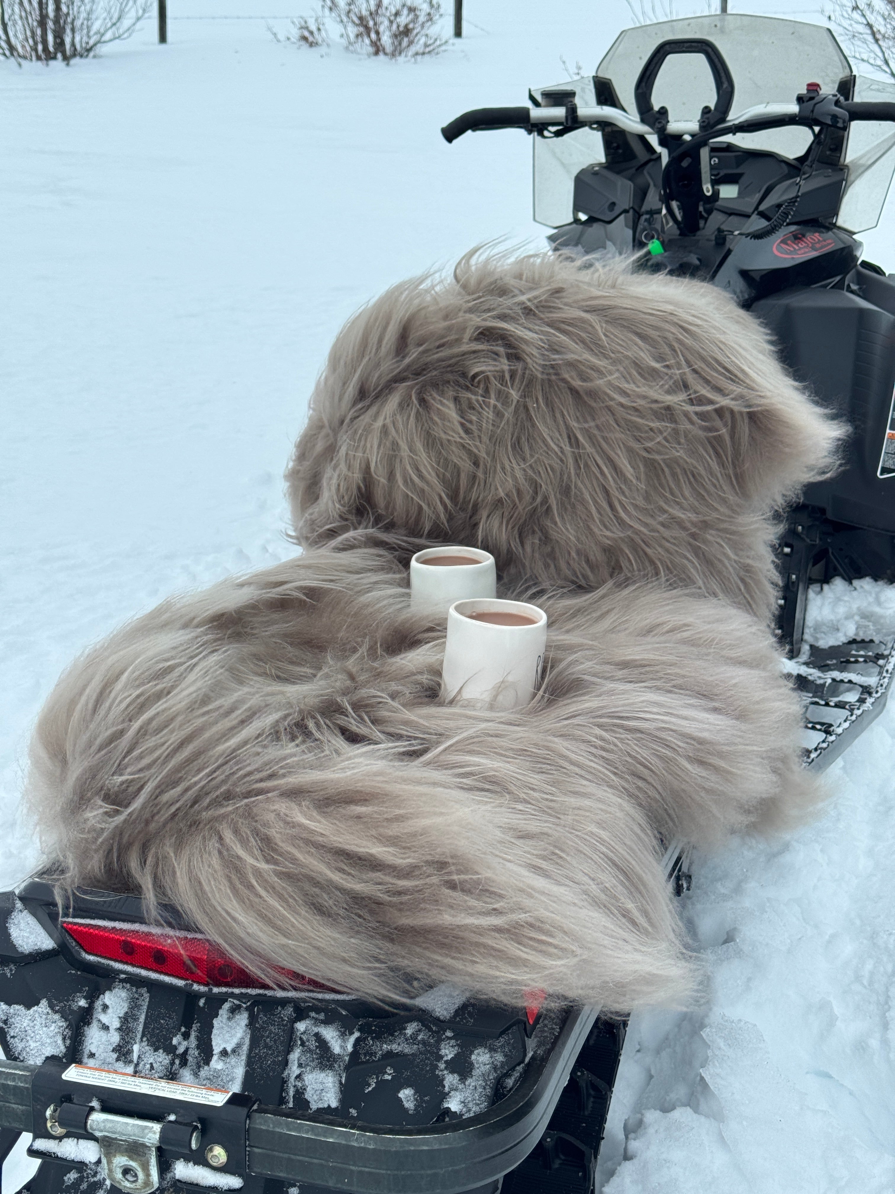 Taupe Icelandic Sheepskin