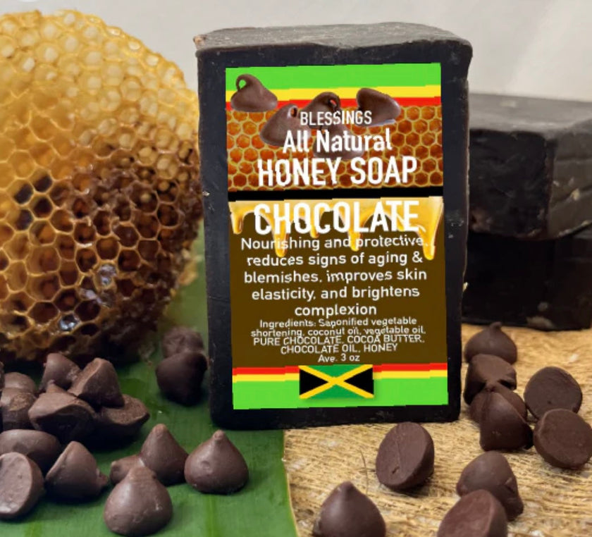 All Natural Honey Soap Chocolate