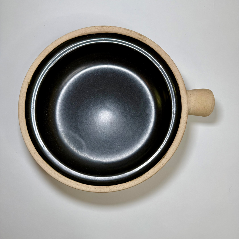 Pot en terre cuite large de 9 pouces