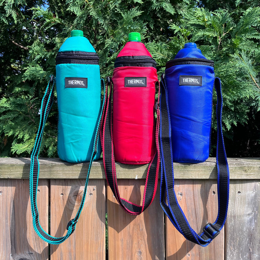 Thermos Sport Bottle Soft Cooler Bag with Easy Sip / Pour Port