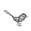 Wire Bird - Black