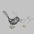 Wire Bird - Black