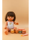 Tiny Tummies Apple Puree Food Jar and Spoon set - Tiny Harlow