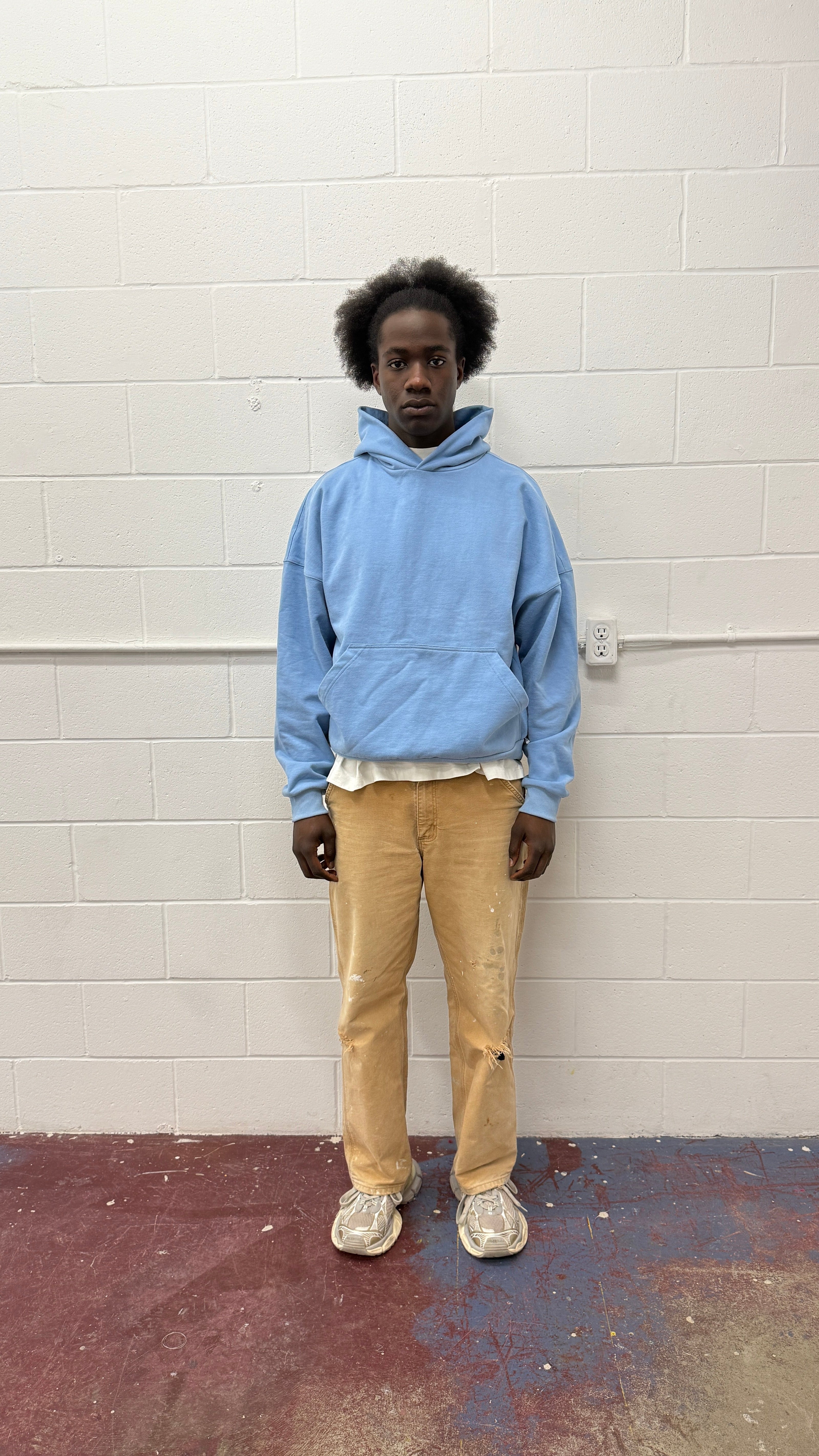 Blue Hoodie