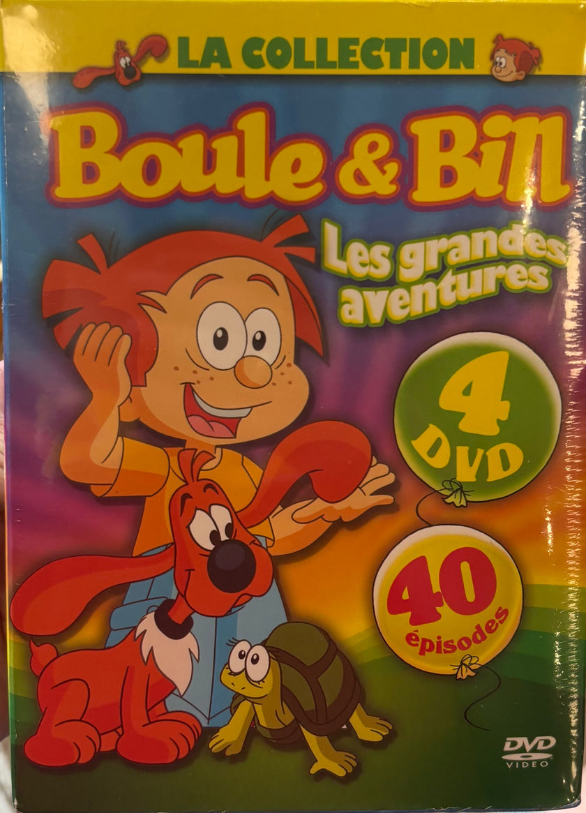 Boule & Bill : La Collection (4 Aventures) - DVD