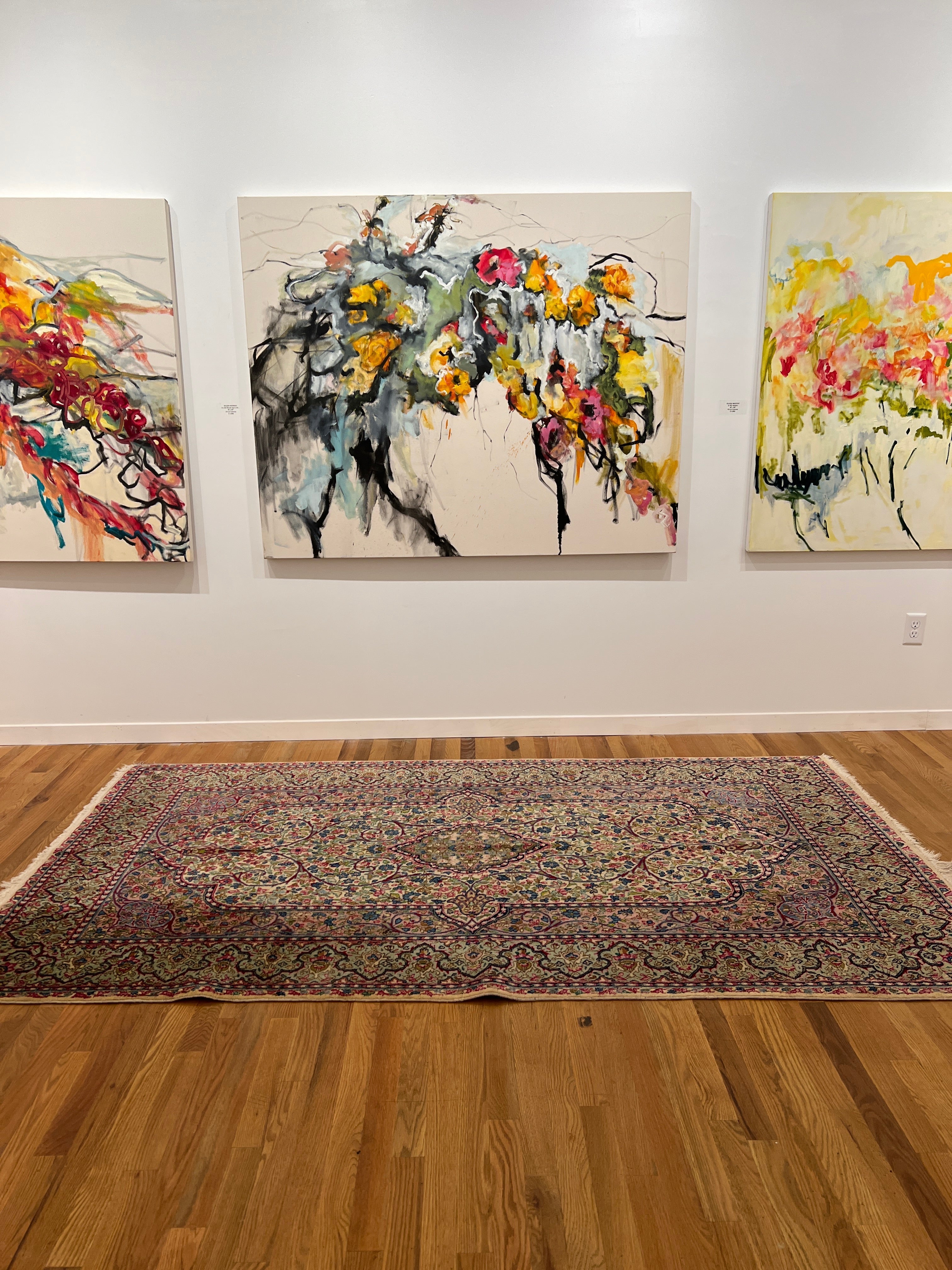 Persian Kerman Rug | 4' 9